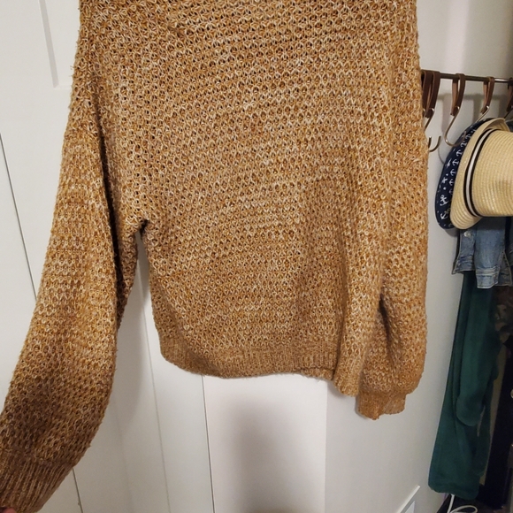 Orange Knit Abercrombie & Fitch Sweater - Picture 5 of 5